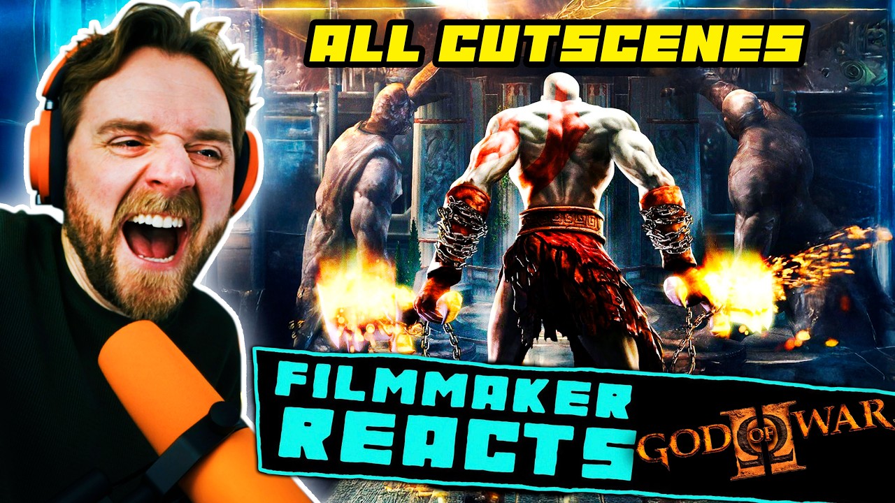 FILMMAKER REACTS: GOD OF WAR 2 (2007) [ALL CUTSCENES!!] | 
