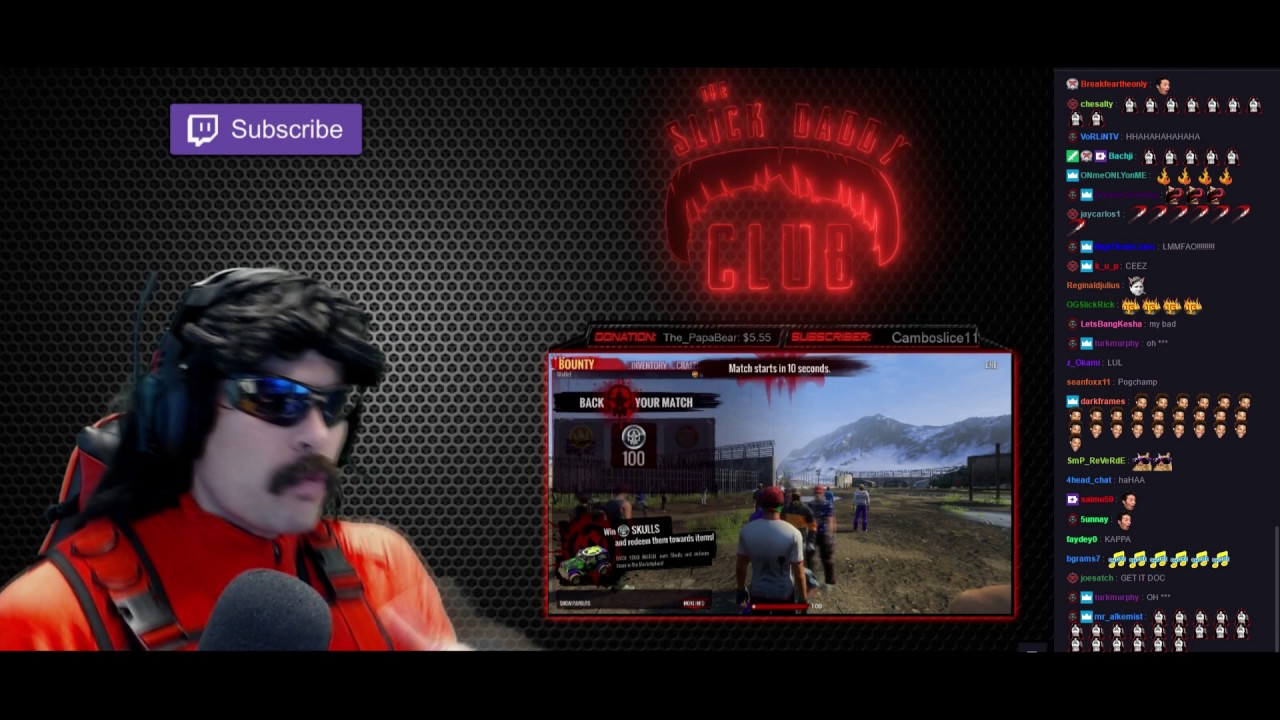 Dr.Disrespect is rapping GOD RAP