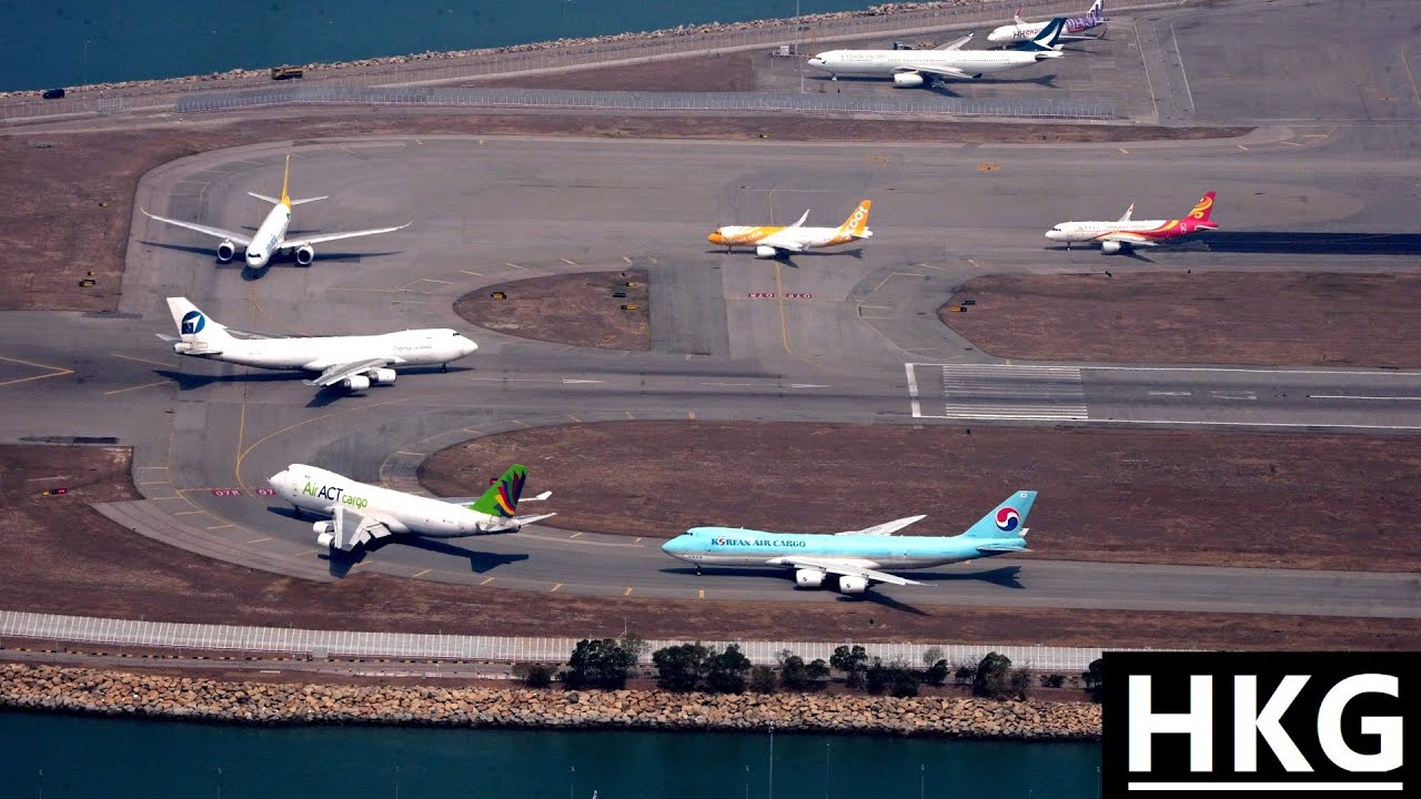 Best Plane Spotting Location Hong Kong Airport with Air Traffic Control