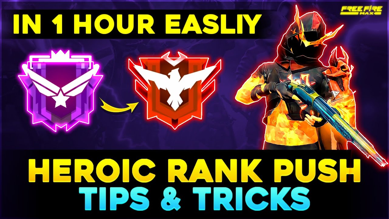 How to reach Heroic || Diamond To Heroic Rank Push Tips And Tricks With Strategy In 1 Hour Easily