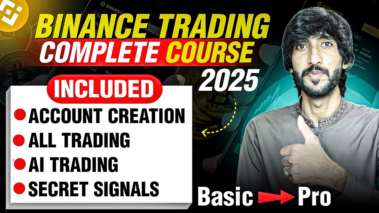 Binance Trading , Binance full Course 2025 , Binance trading for beginners ,