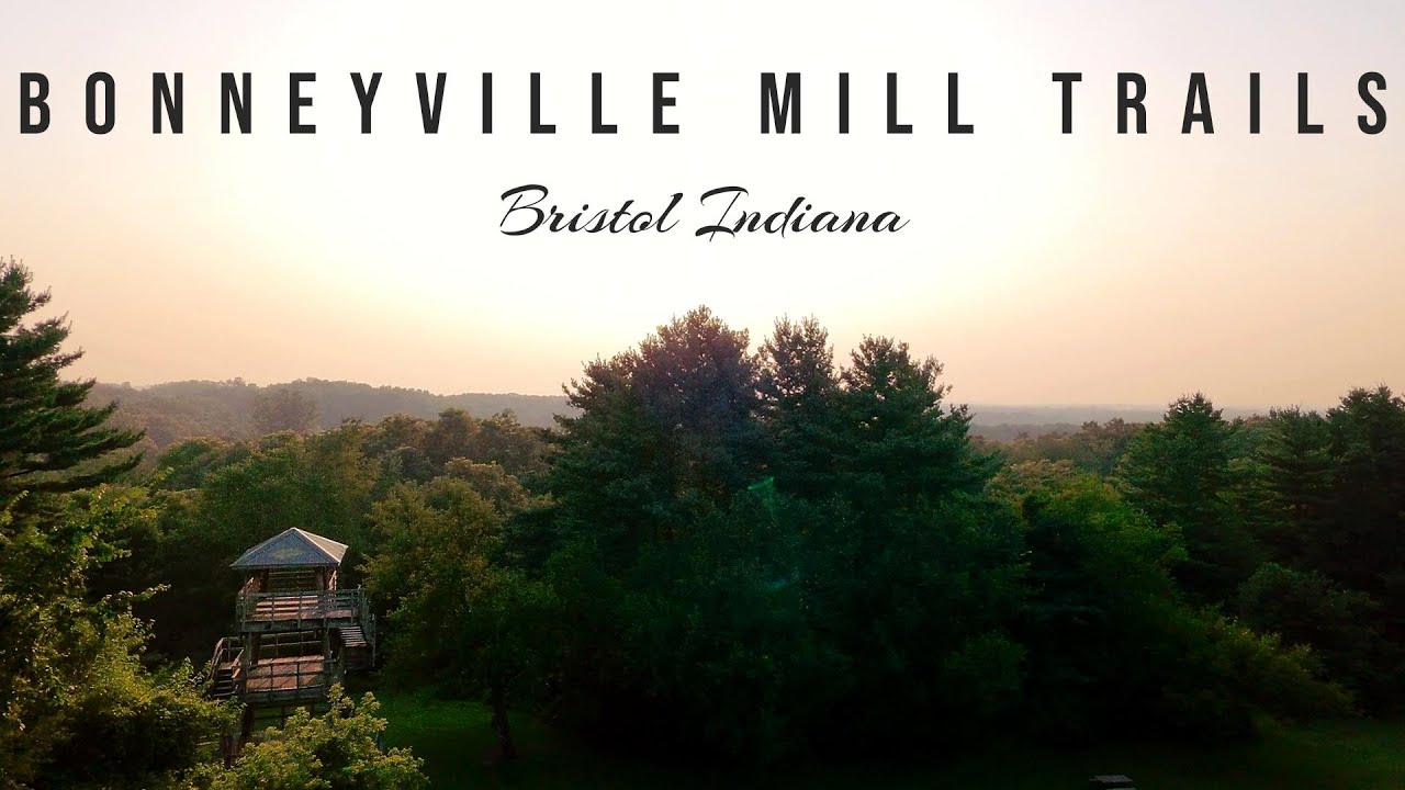 Bonneyville Mill Bike Trail Bristol Indiana (6.19 Mile Trail Ride)