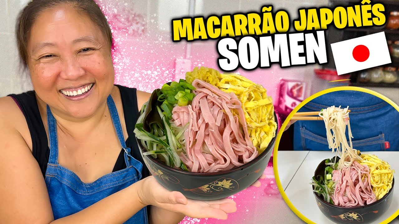 MACARRÃO JAPONÊS SOMEN | TIA DO JOINHA