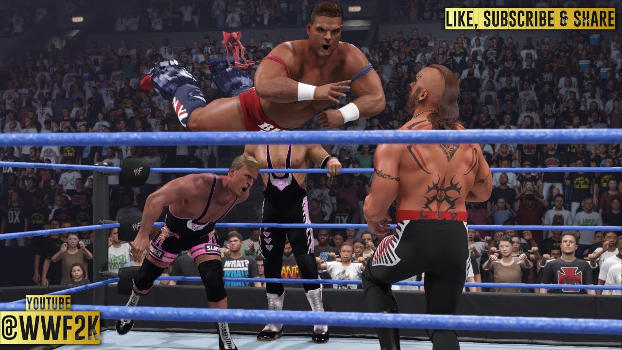 ФОНД ХАРТ против ЛЕГИОНА РОКА | WWF2K