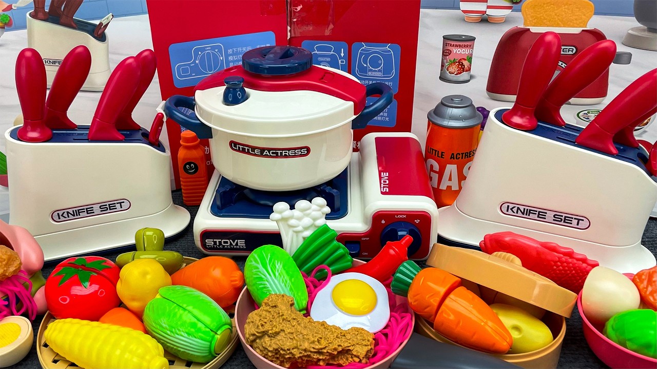 Cooking with Toys! Kitchen Playset 2026 🍽️ Satisfying with Unboxing TOY PLAYSET ASMR #2