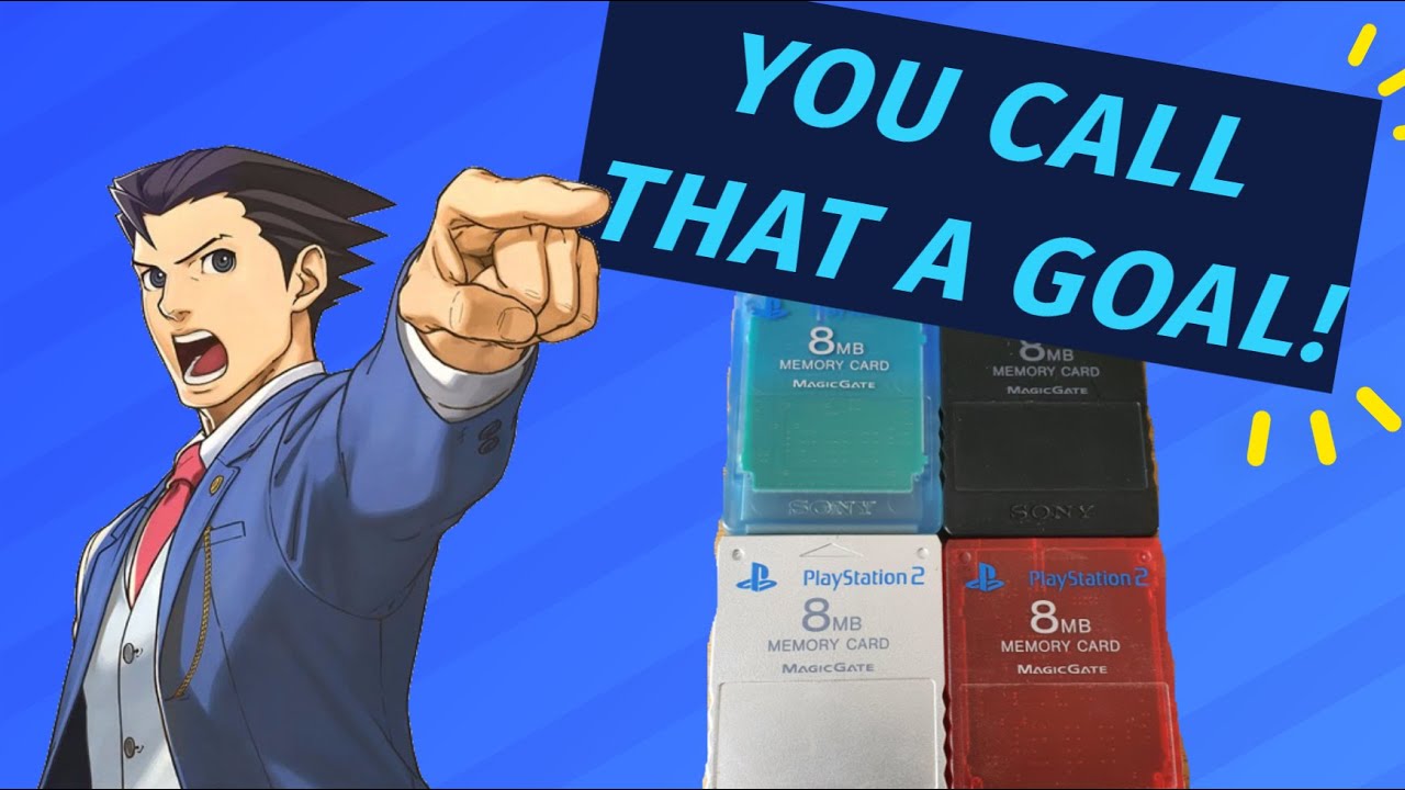 I bought someone's old PS2 Memory Cards....we judge the old owners saved FIFA and PES Goals