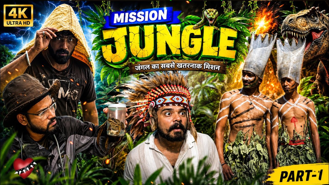 डॉक्टर ने जंगल में भेज दिया “Aadiwasi” Attack || Desi Balak || Comedy Video