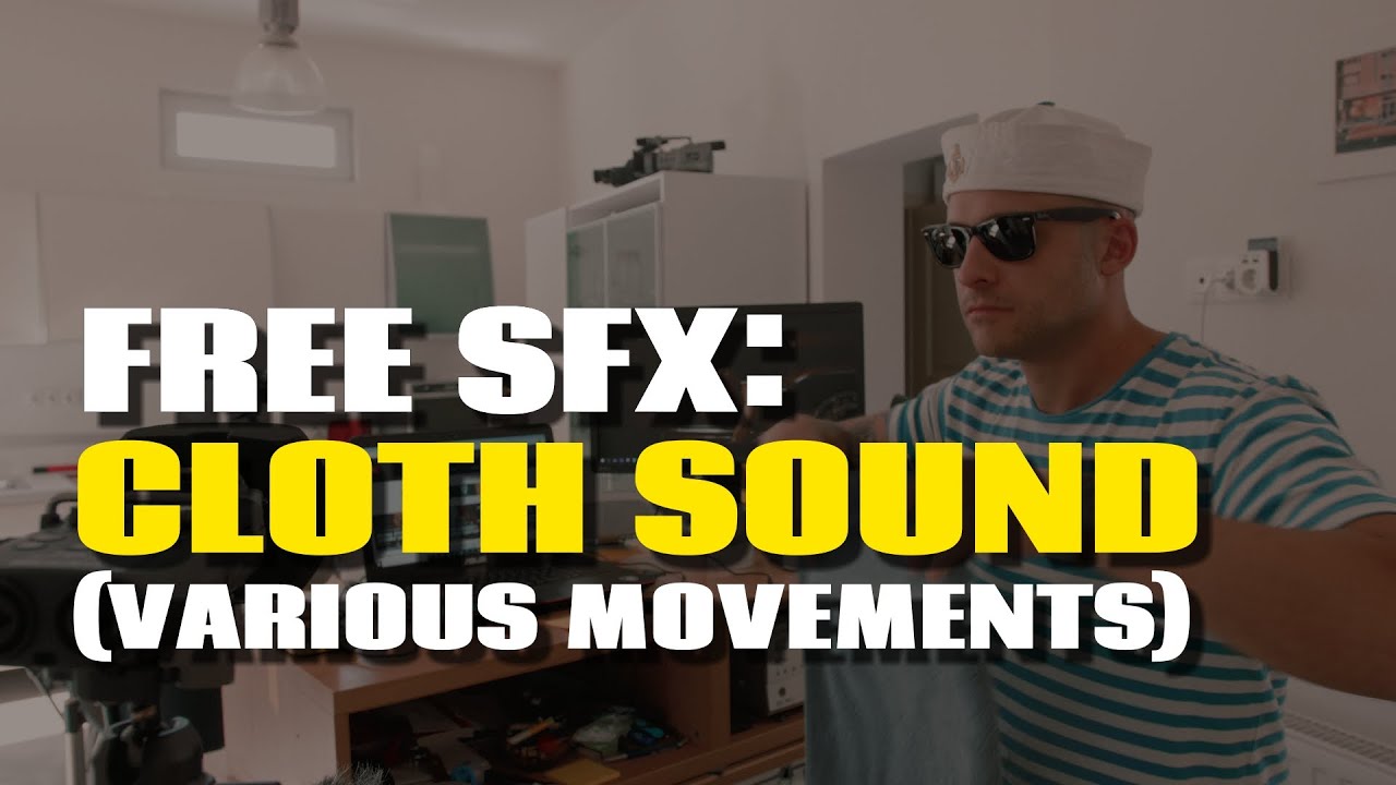 CLOTH SOUND (hit/fast movement/swinging) - Free Sound Effect | ROYALTY-FREE SFX | No Copyright