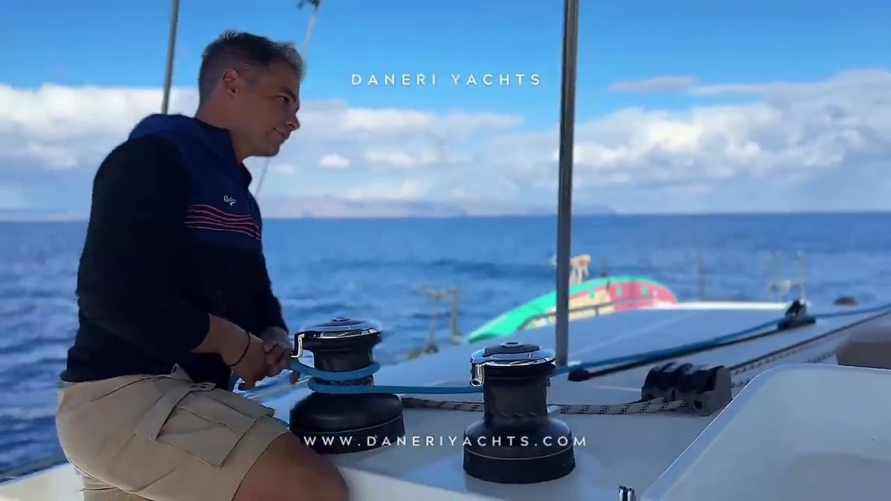 Daneri Yachts Chania | Catamaran Cruise to Agioi Theodoroi