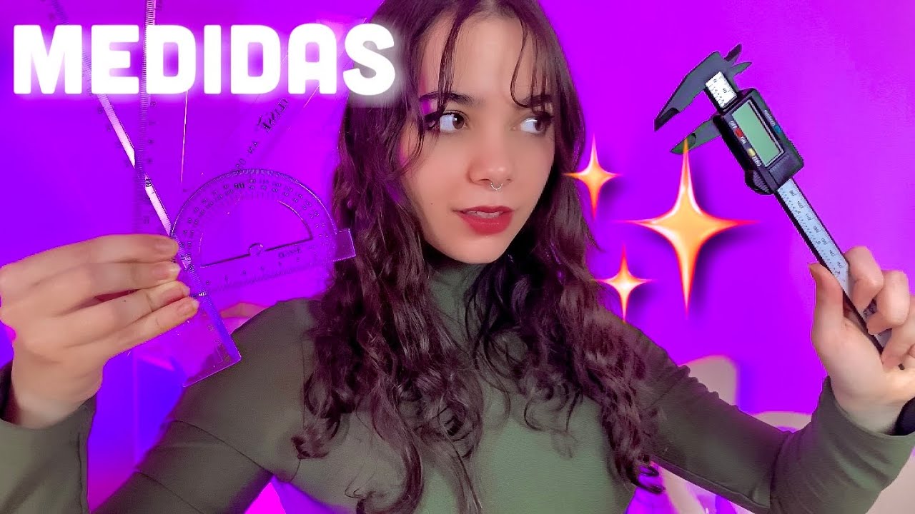 ✨ASMR ROLEPLAY | Analisando e medindo seu rosto✨