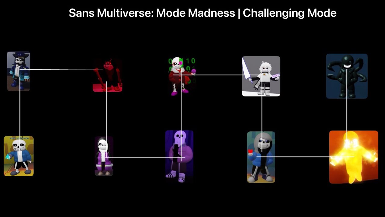 Sans Multiverse Mode Madness | Challenging Mode