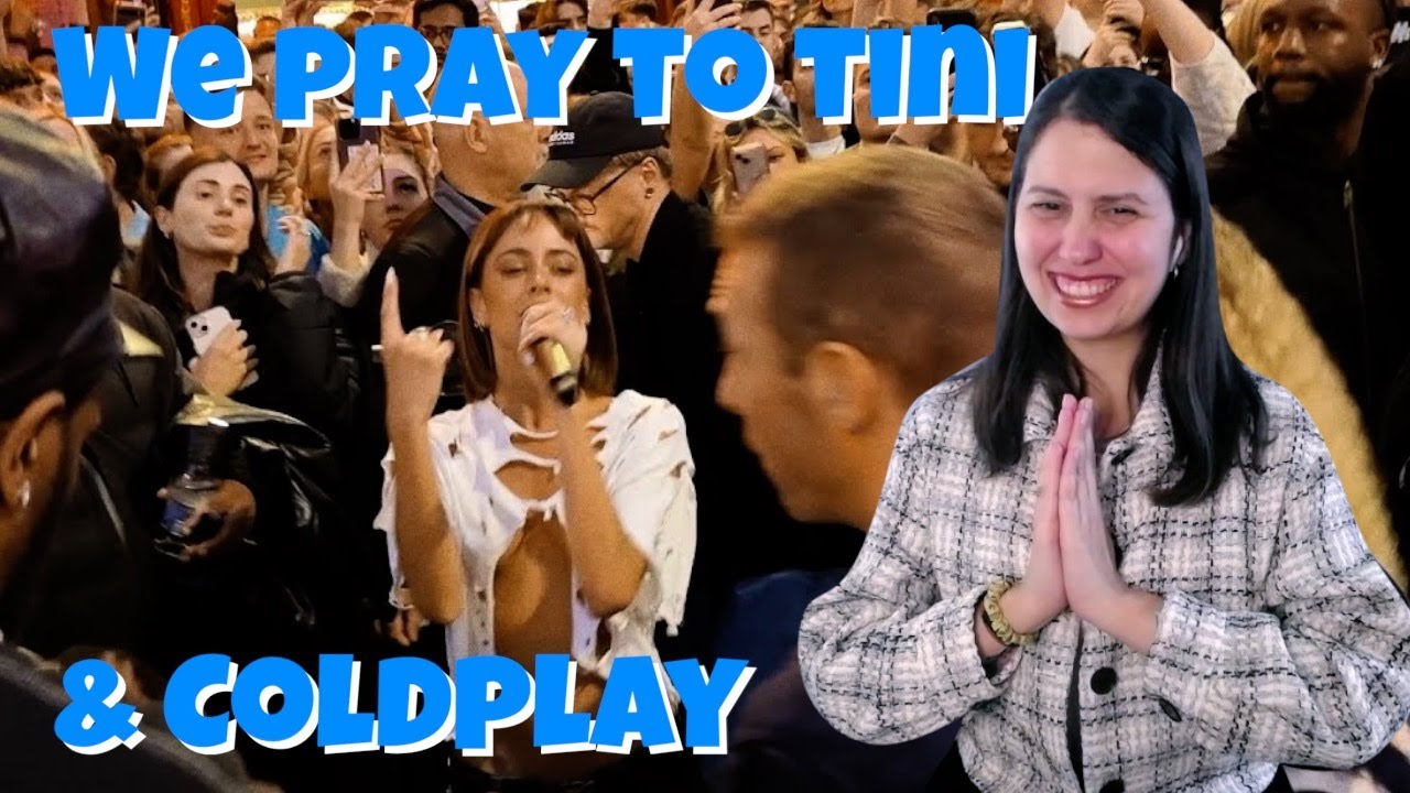 REACCIÓN a Coldplay - WE PRAY | TINI Version (Video Official)