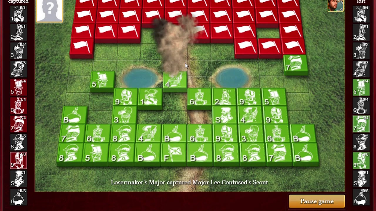 Stratego - Ranked game #04 - Losermaker vs Major Lee Confused