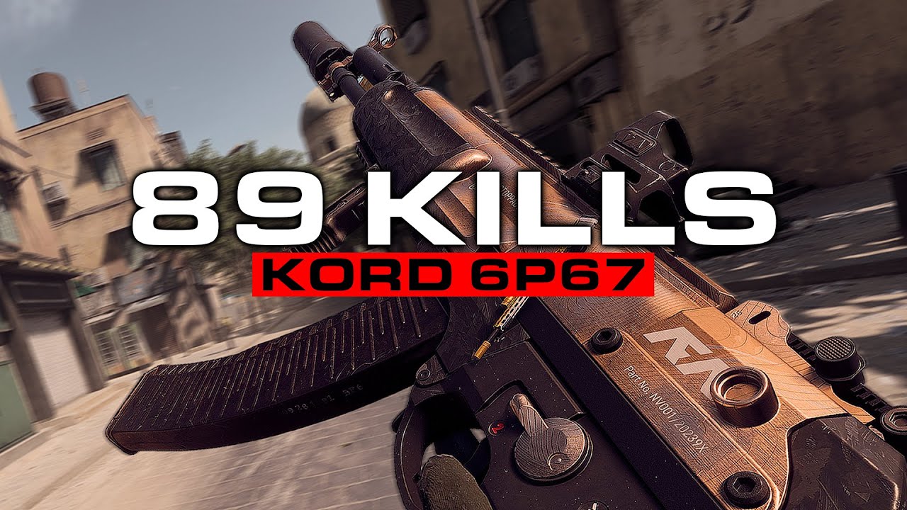89 Kills with KORD 6P67 | Battlefield 6
