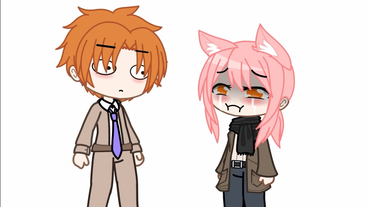 Taeha! Mincheol hit me 👋 Maliha x beom taeha 🖤💜 #Tears on the wither flowers#funny#gacha#gachaclub 