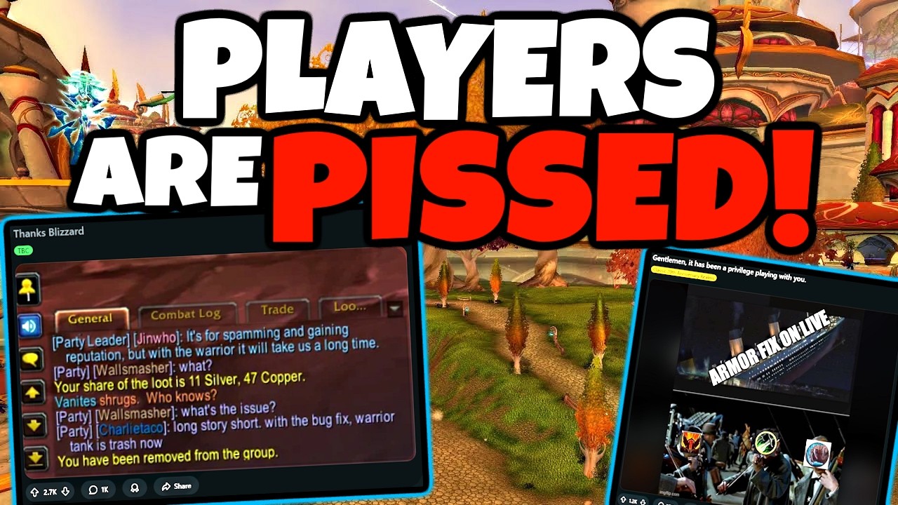 Everyone is PISSED After The Recent NERFS in TBC Anniversary..