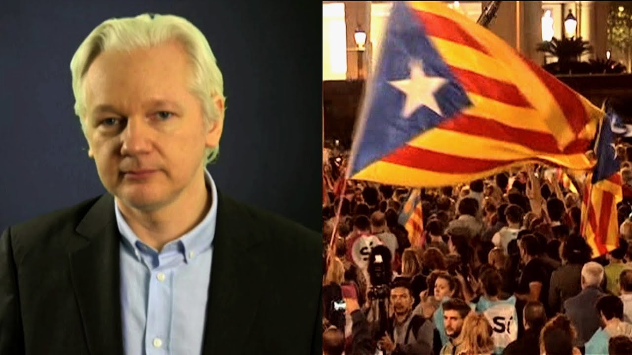 As Catalonia Plans Independence from Spain, Julian Assange Advises Organizers on Secure Messaging