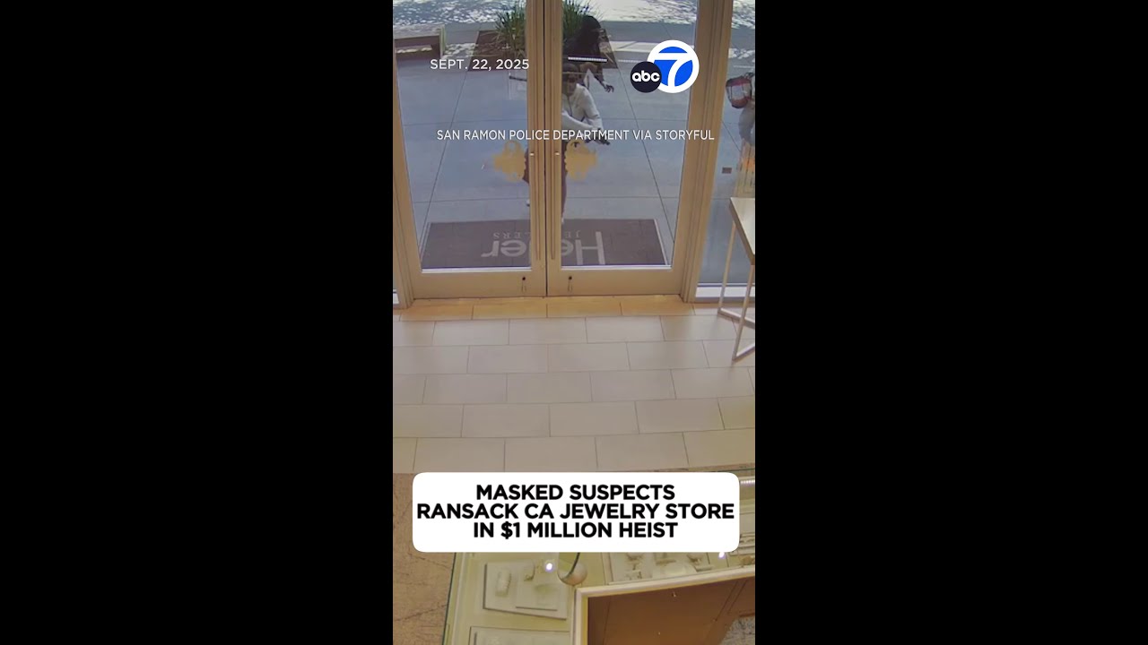 Masked mob ransacks jewelry store in $1 million heist