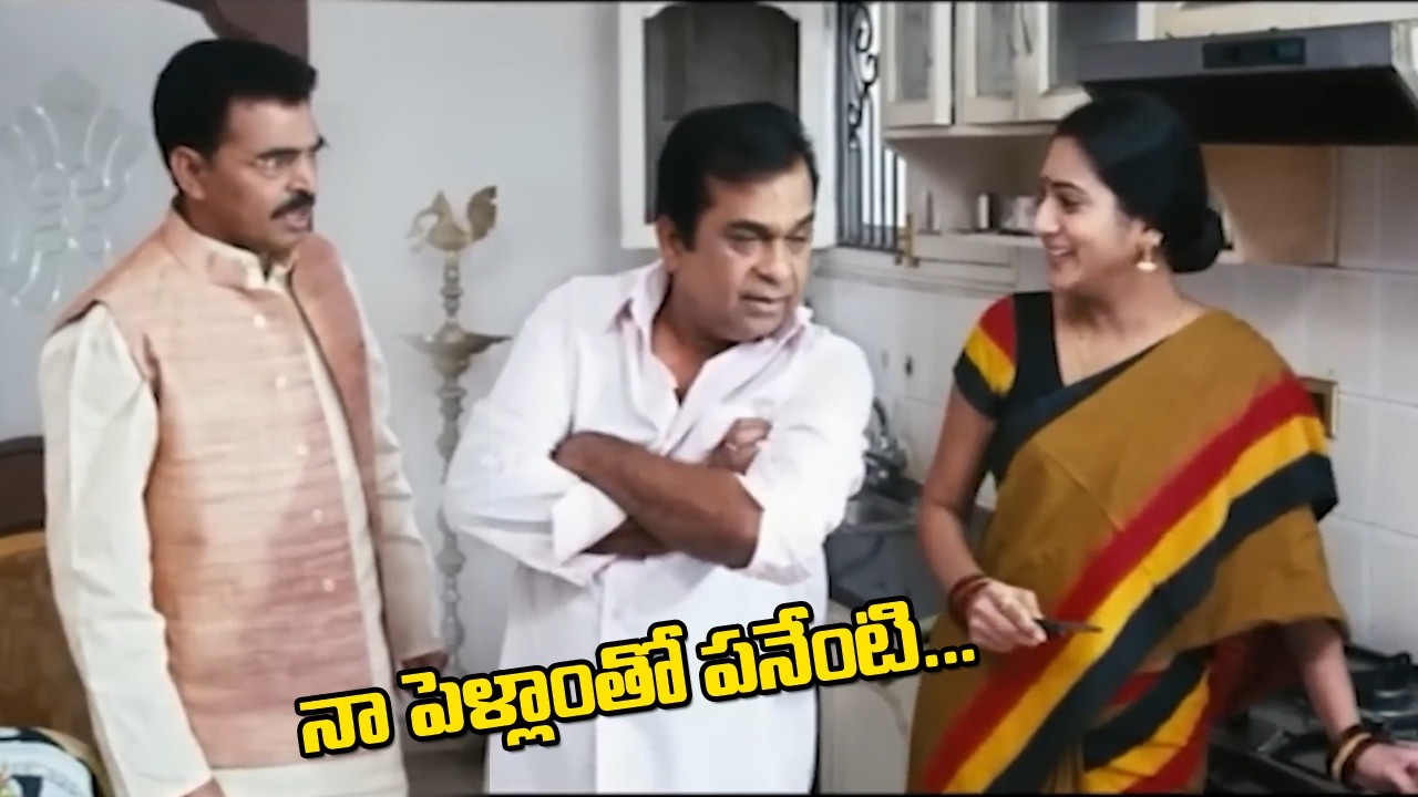 Brahmanandam Surekha Vani Funniest Comedy Scene || Telugu Movie Comedy