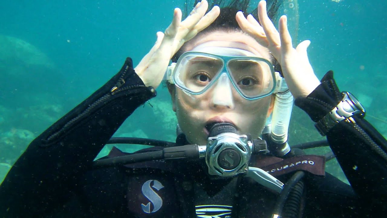 20120526スキューバダイビングスクール：東京伊豆大島Fish Island Crew
