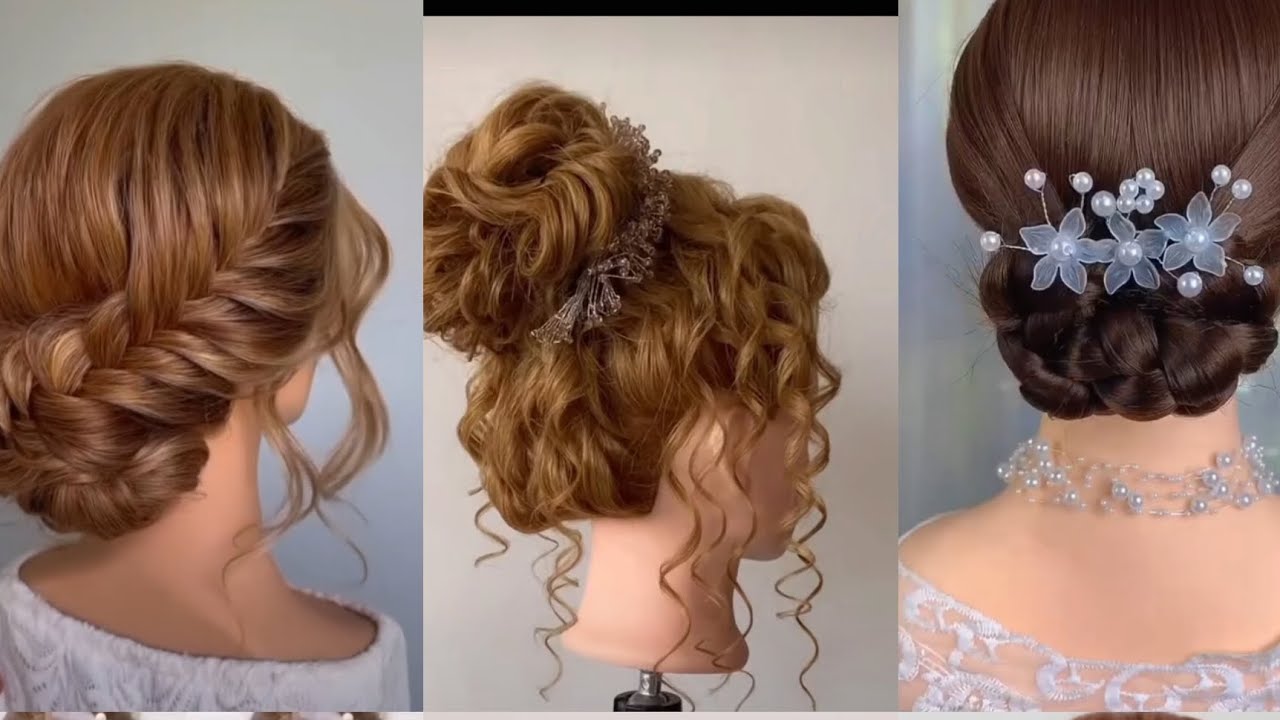 Cute and Beautiful Hairstyles for Girls| Beautiful Party Hairstyles| 🤩✨