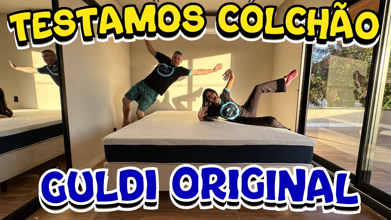 TESTAMOS COLCHÃO GULDI ORIGINAL FIRME D33 KING nossa OPINIÃO SINCERA! Colchão Guldi vale a pena ?