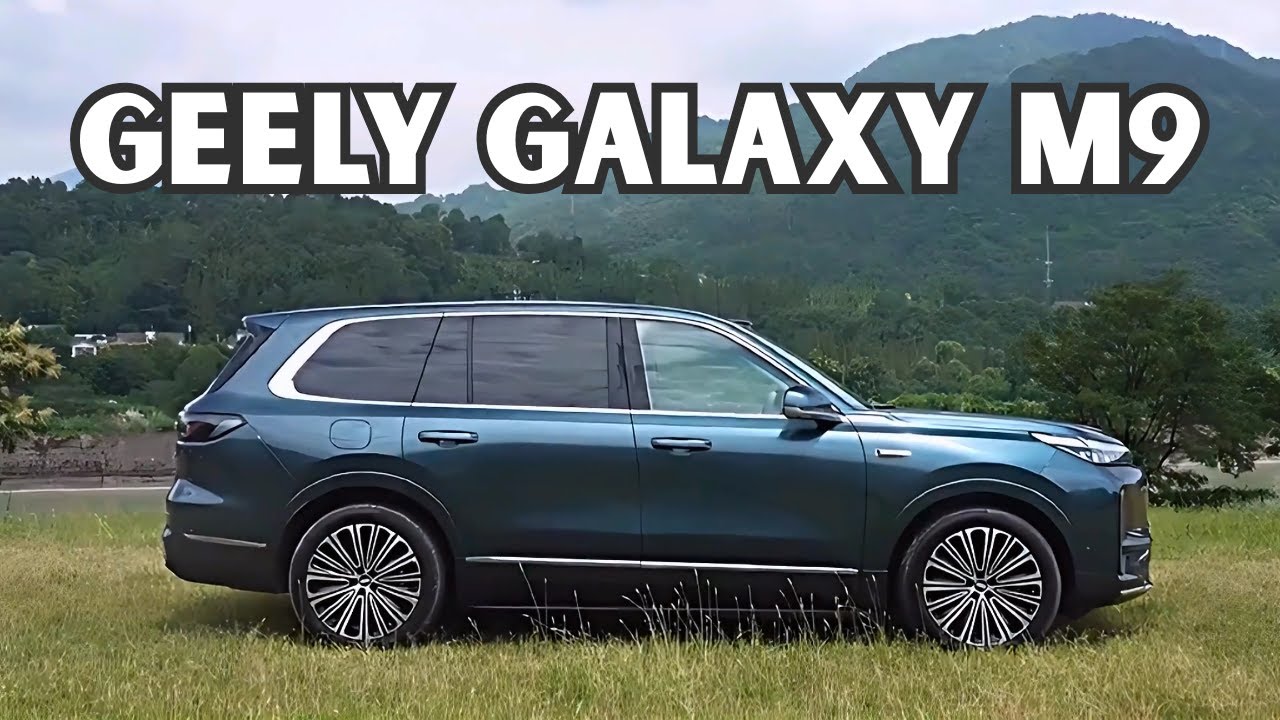 Geely Galaxy M9 2025 👉 230km Pure EV Range + 6-Seat Comfort!