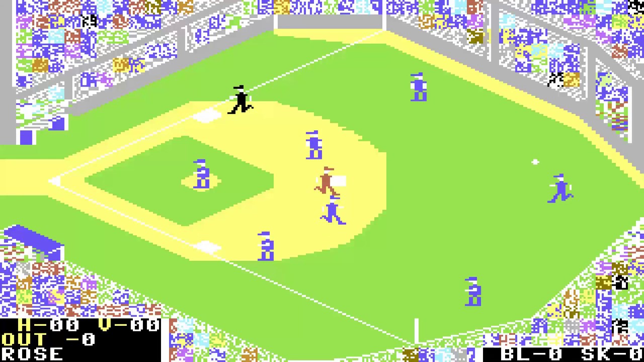C64 World's Greatest Baseball Game, The Enhanced Version 1986EpyxSide A+B COMMODORE 64