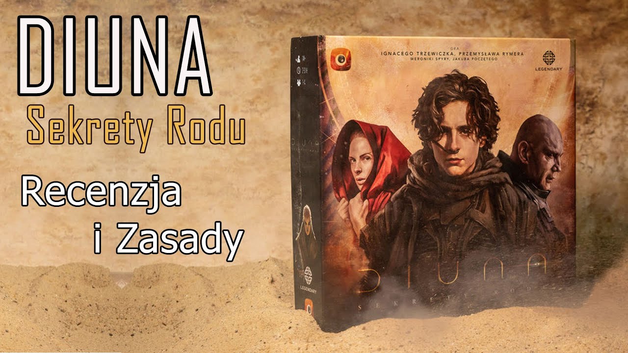 Diuna Sekrety Rodu - zasady i recenzja gry planszowej