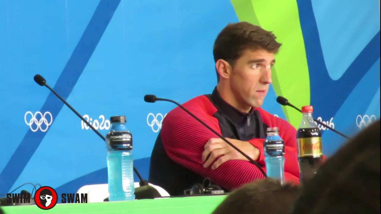 Michael Phelps post 200 IM FULL press conference