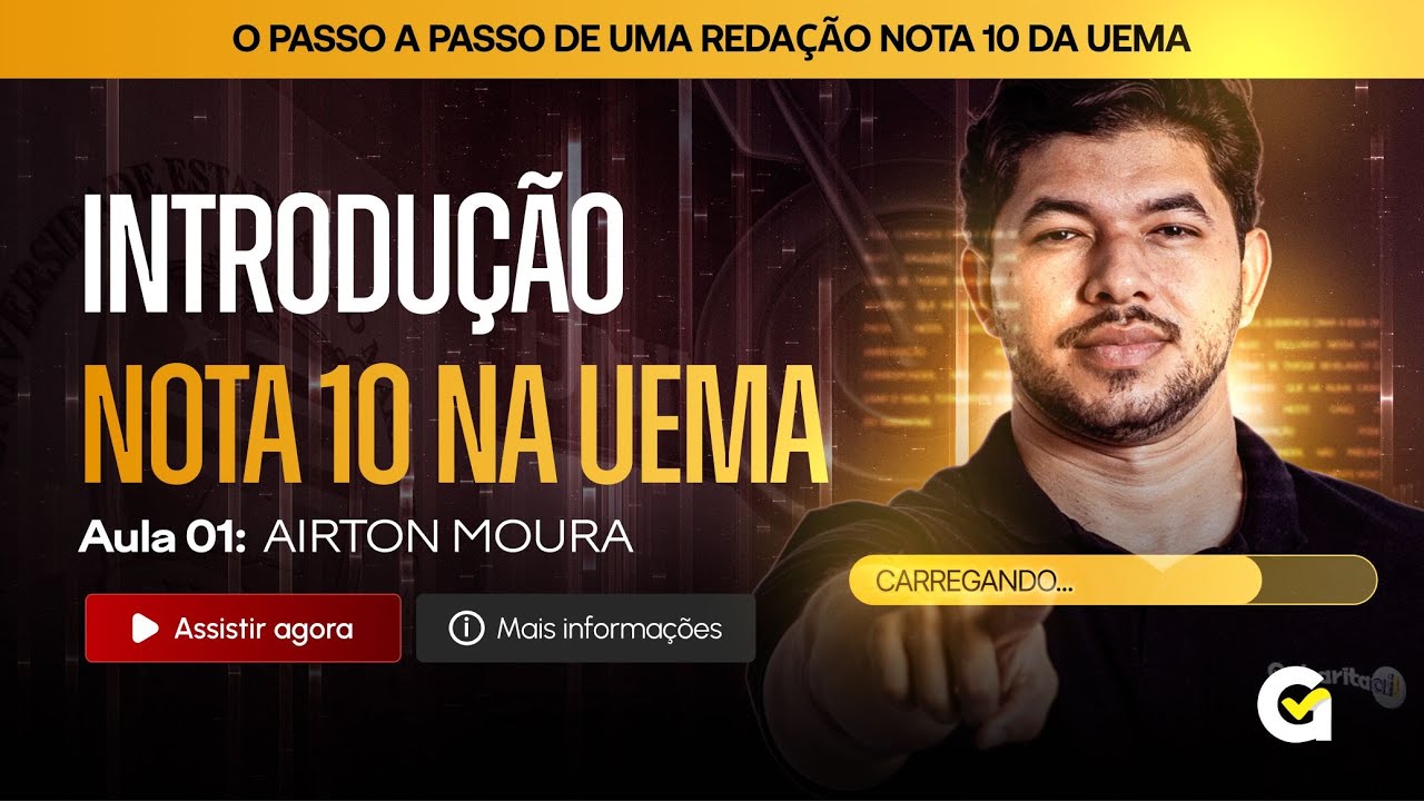 Como fazer uma Introdu&ccedil;&atilde;o NOTA 10 na Reda&ccedil;&atilde;o UEMA