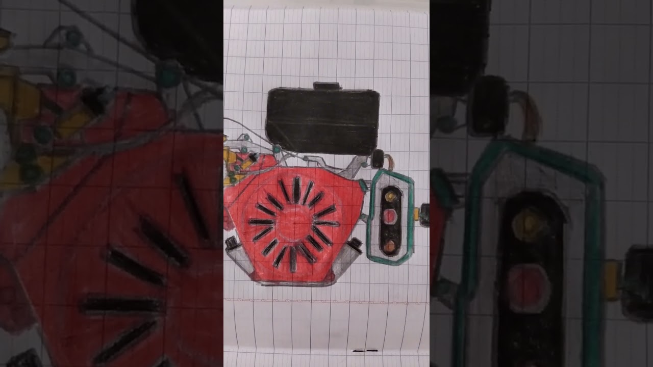 vẽ máy 13hp