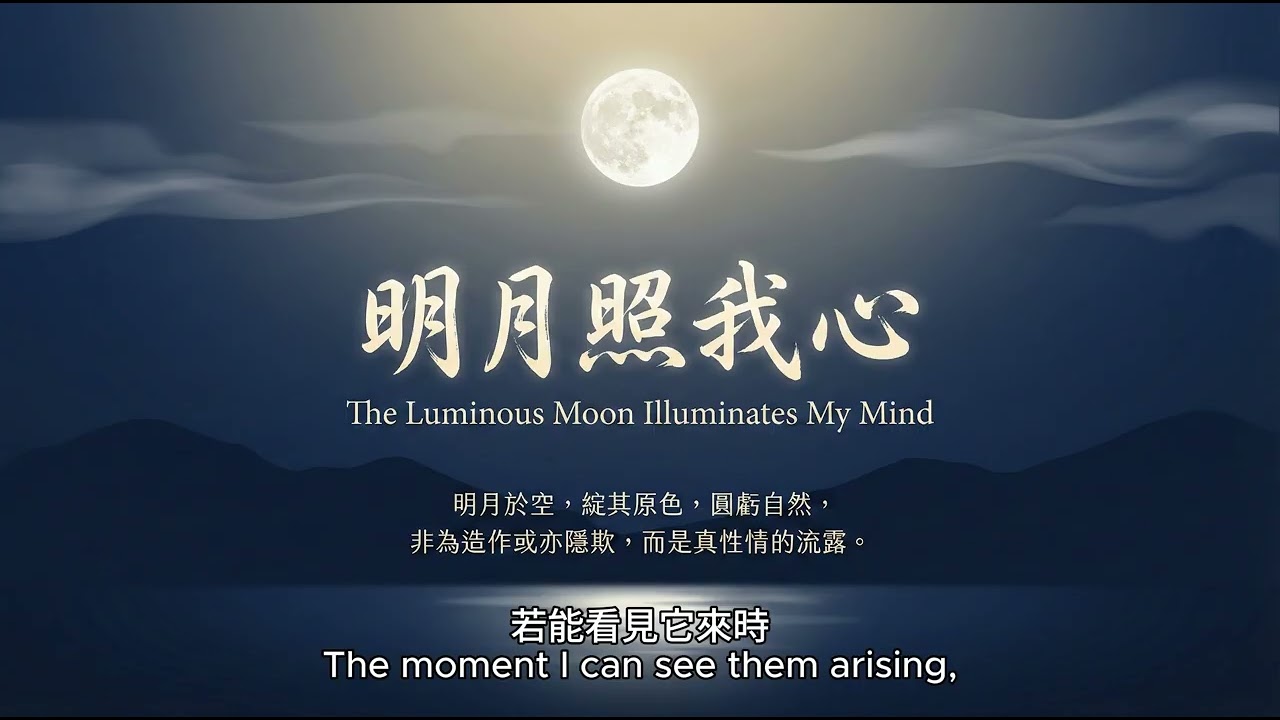 明月照我心 The Luminous Moon Illuminates My Mind
