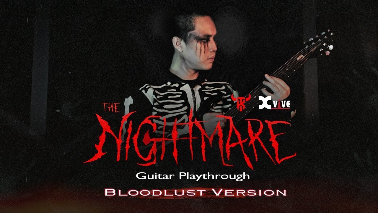 The Nightmare (Bloodlust Version) - KRATING | Guitar Playthrough X @XviveAudio