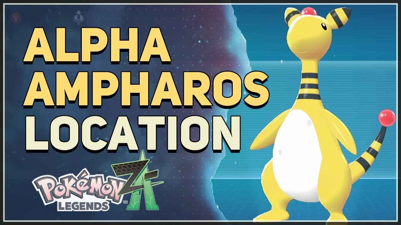 Alpha Ampharos Location Pokemon Legends Z-A (Pokedex 026)