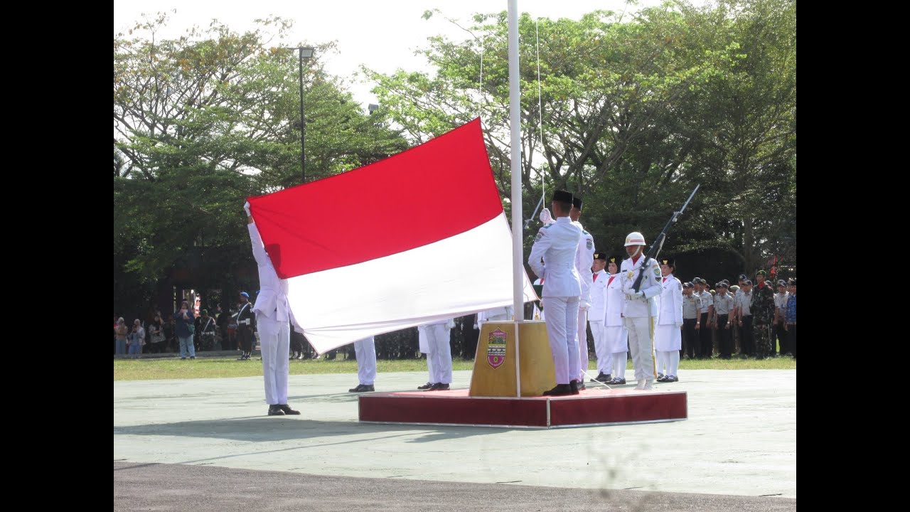 (FULL) PENGIBARAN BENDERA MERAH PUTIH DALAM RANGKA HUT KE 79 KEMERDEKAAN RI TINGKAT KAB. CIAMIS 2024
