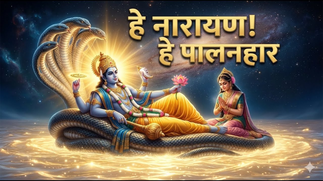 मन की शांति और संकटों से मुक्ति के लिए सुनें - हे नारायण हे पालनहार 🔱