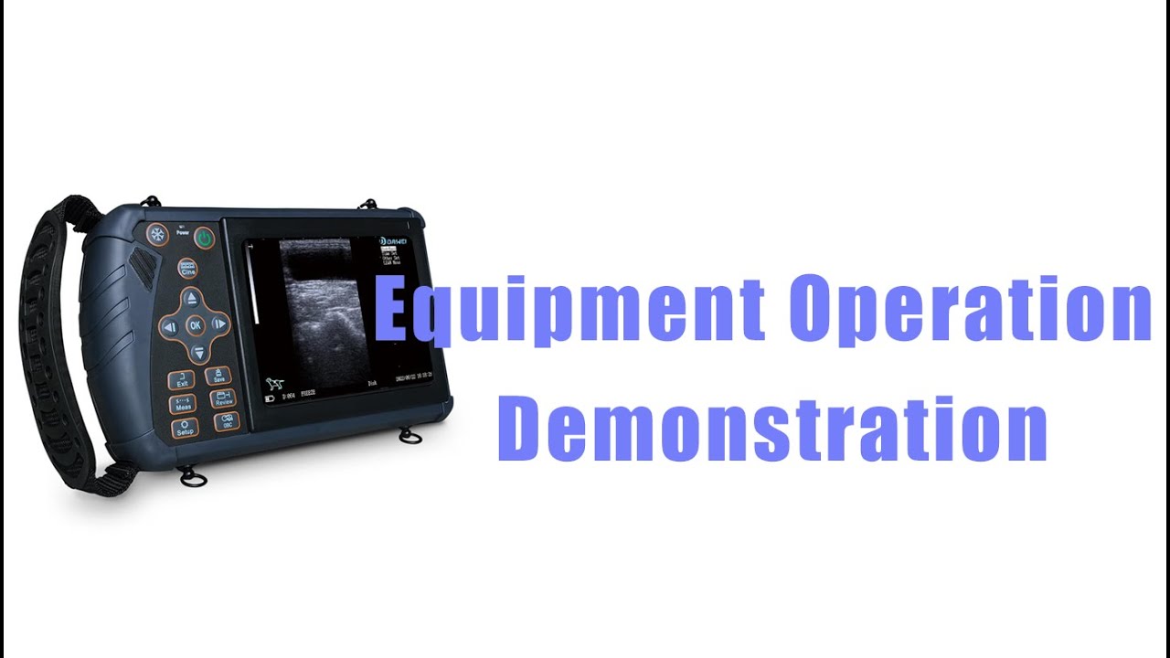 Portable Veterinary Ultrasound Operation Guide