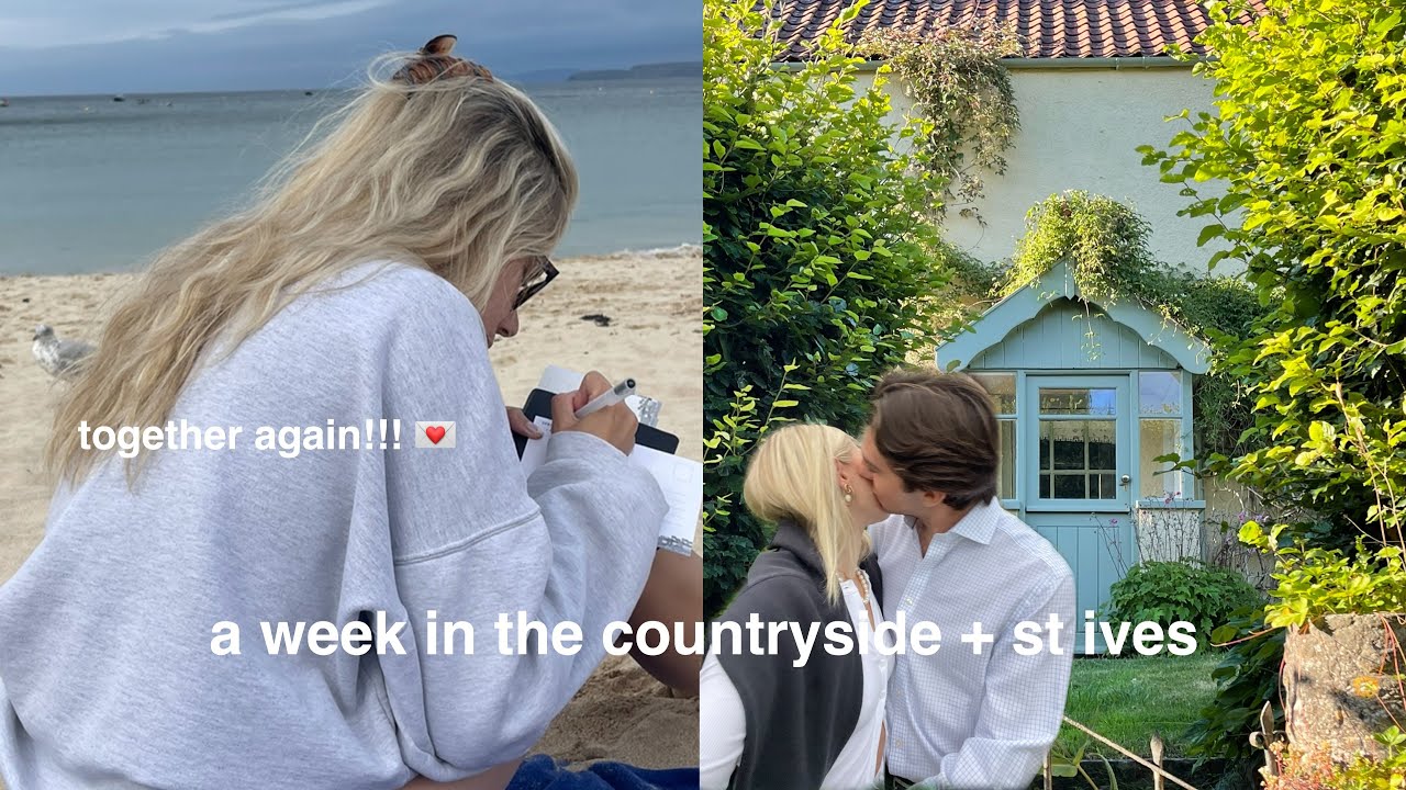 long distance diaries | reunited in England & headed to the beach!