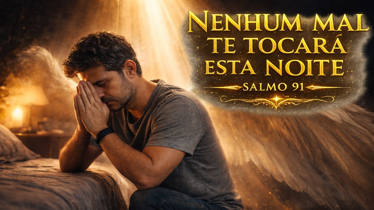 O SALMO MAIS PODEROSO para PROTEÇÃO contra todo o MAL esta NOITE - Nenhum mal te tocará  | Salmo 91
