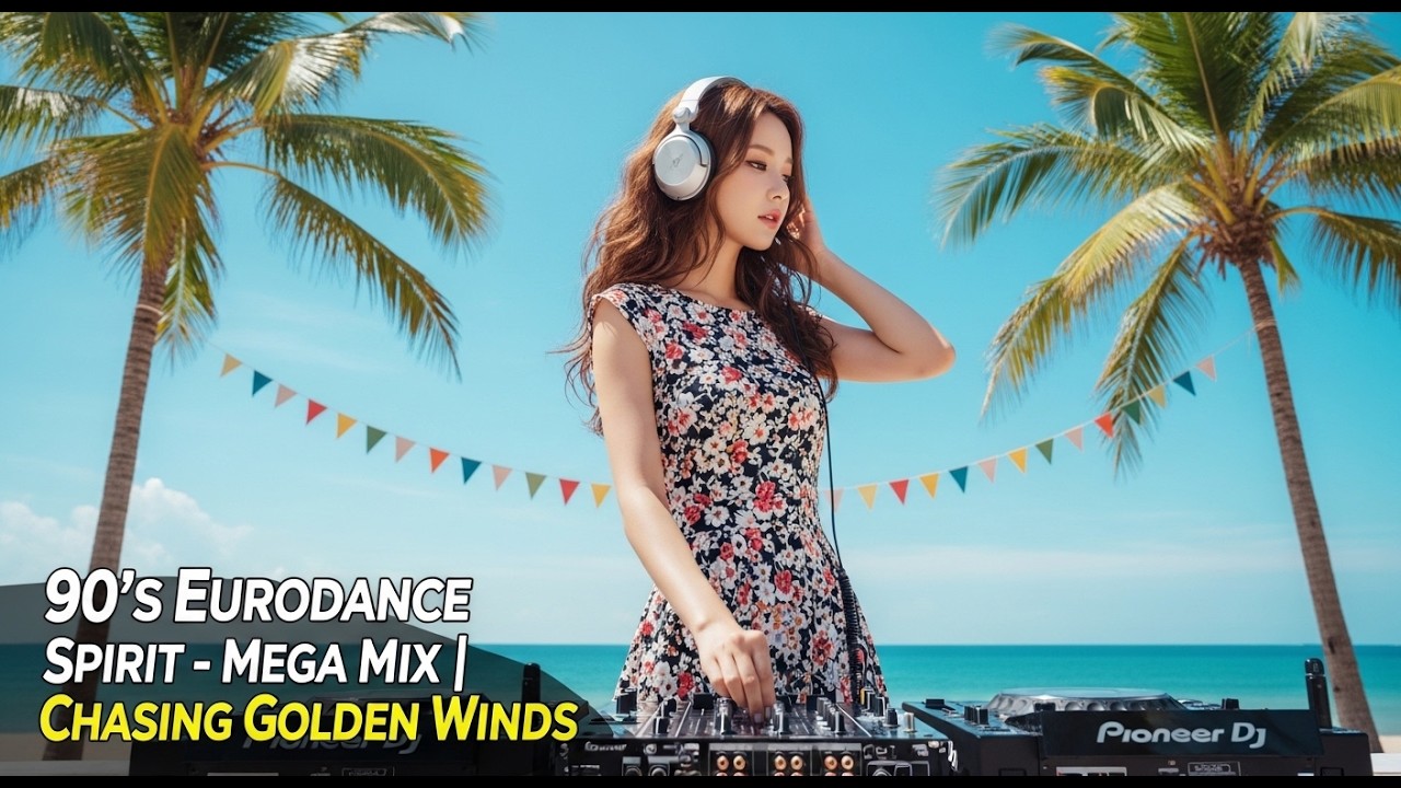 💿 90’s Eurodance Spirit – Mega Mix | Chasing Golden Winds 🚀✨🔥