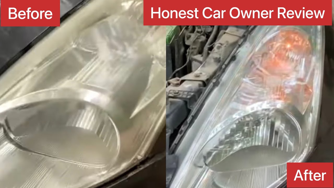 Headlight restoration delhi इतना सस्ता कि मज़ा ही आ गया Restore your old car headlight like new one