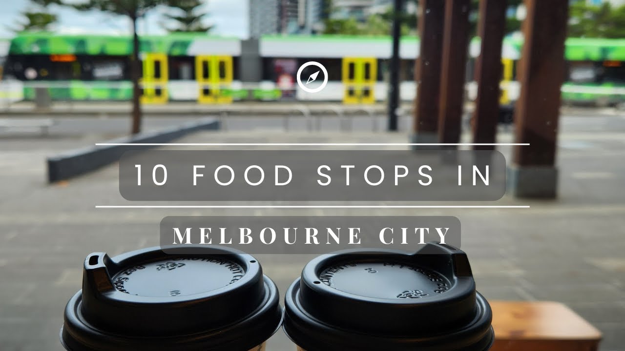 10 Food Stops in Melbourne City, Australia | Food. VLOG. Travel