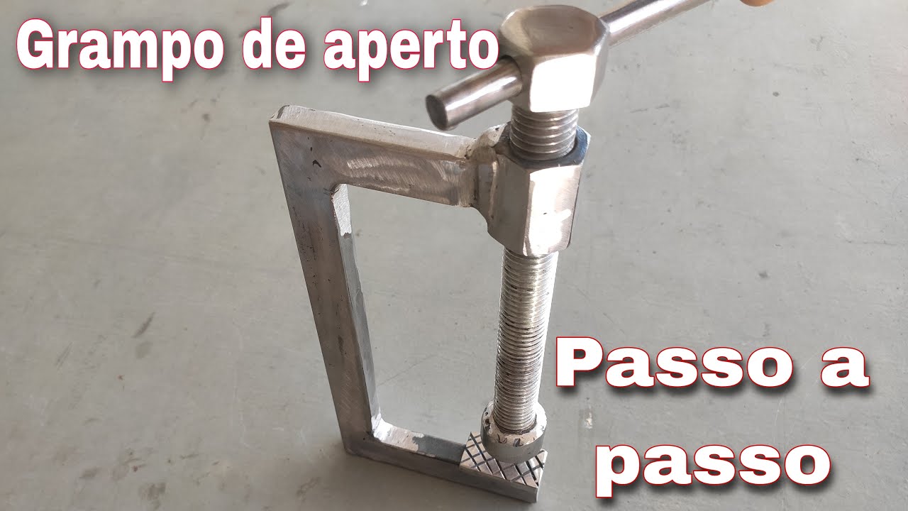Como Fazer Grampo de Aperto - Passo a Passo e Detalhado
