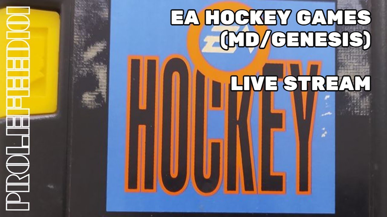 EA Hockey Games (MD/GENESIS) - Live Stream