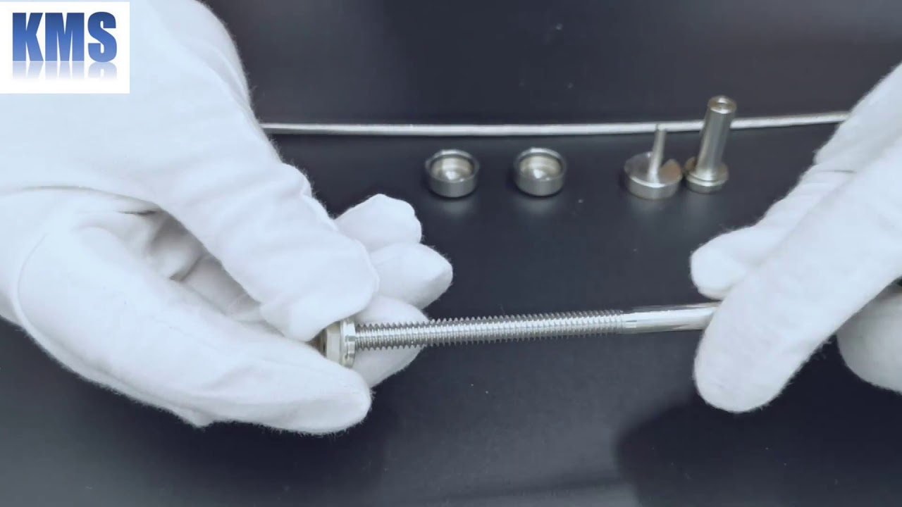 Swageless Quick Lock End Fitting Of Cable Railing System