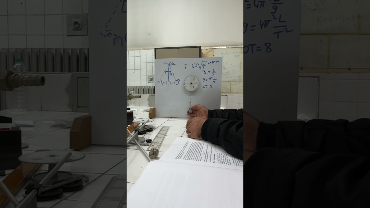 Basit Sarka&ccedil; Demeyi (Simple Pendulum Experiment)
