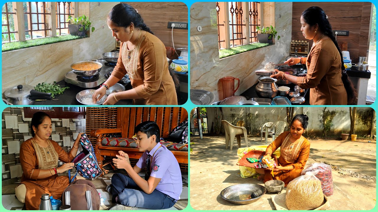 💁‍♀️எப்போதும் அவசரம்தா காலை சமையல்😌சாப்பாடு கொட்டிடுச்சி🙄🗓️Dec9,2025  #home#vlog#tamil