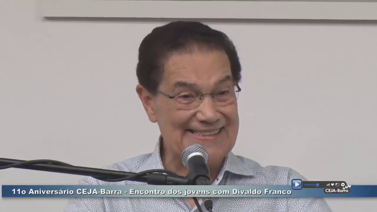 Divaldo Franco fala para os jovens