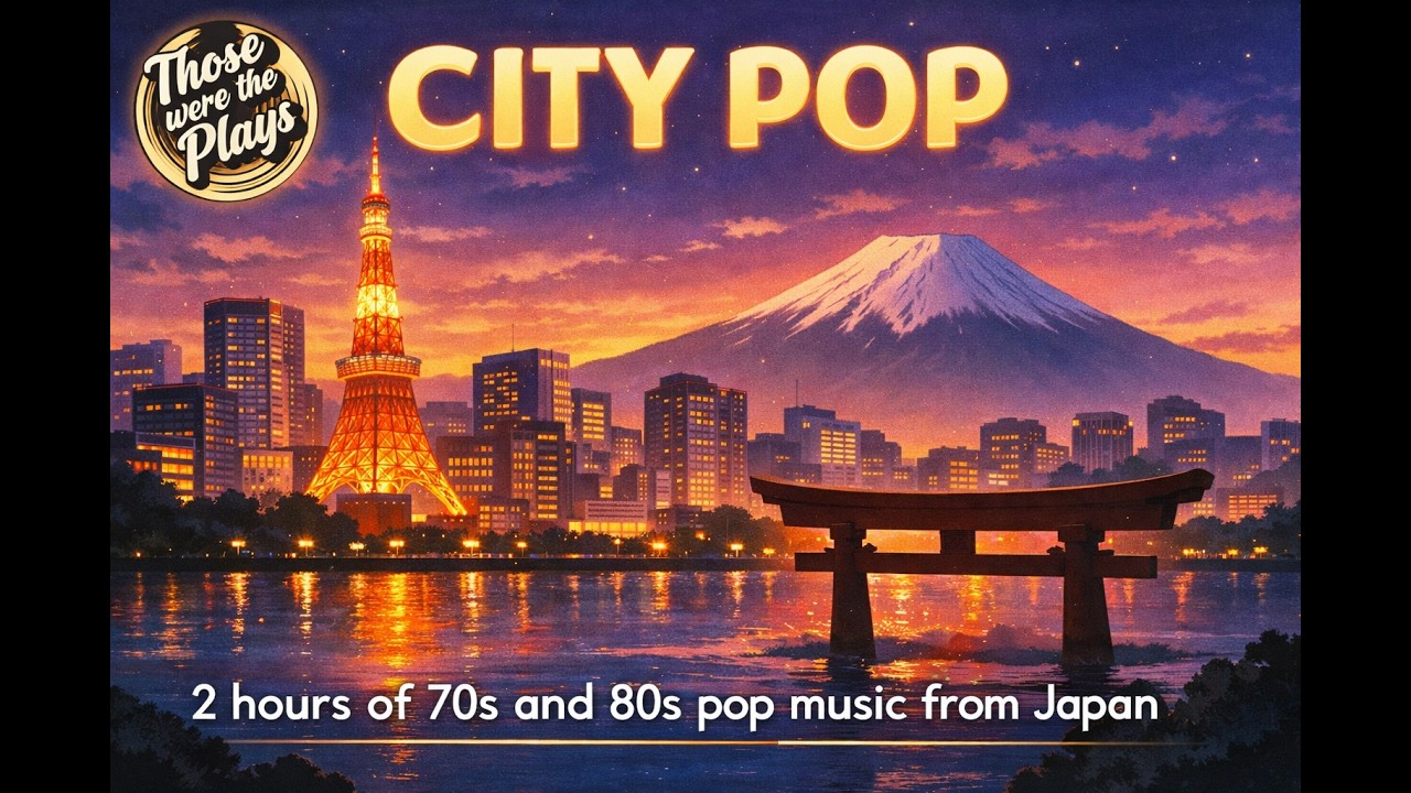 City Pop! - 2 hours of #citypop from #tokyo and #japan